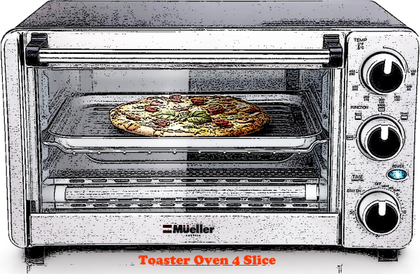 Toaster Oven 4 Slice